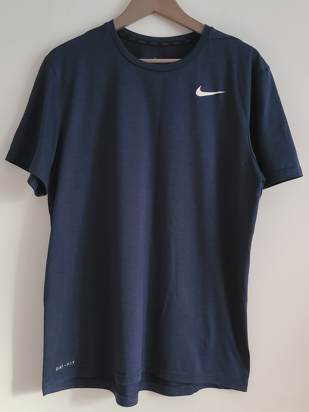 Nike Men's Dri-FIT Crew T-Shirt - Navy Size L